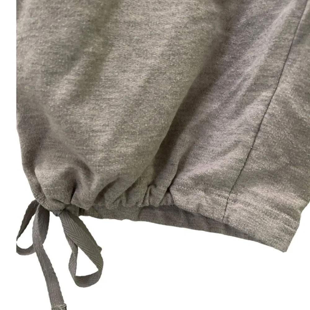 Studio Works‎ Grey Cotton Blend Cropped Sweatpants L - Picture 2 of 6